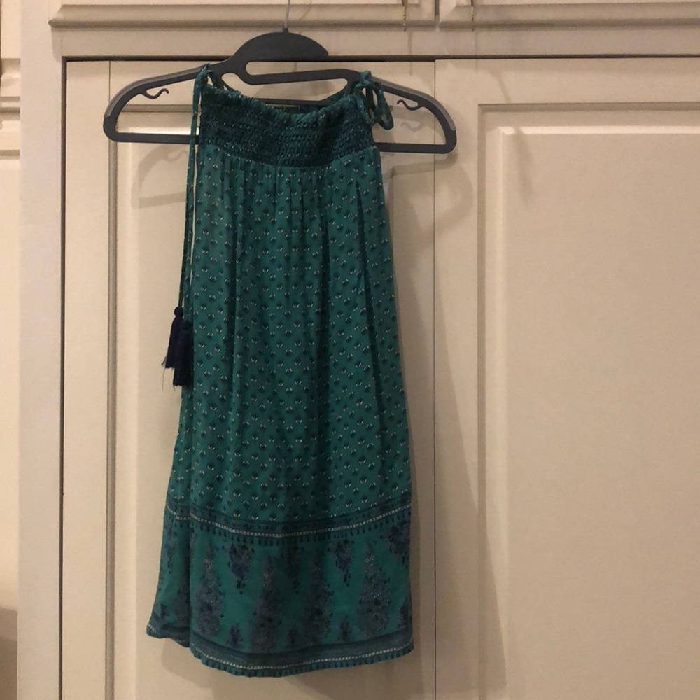 String Tie Business Tank Top